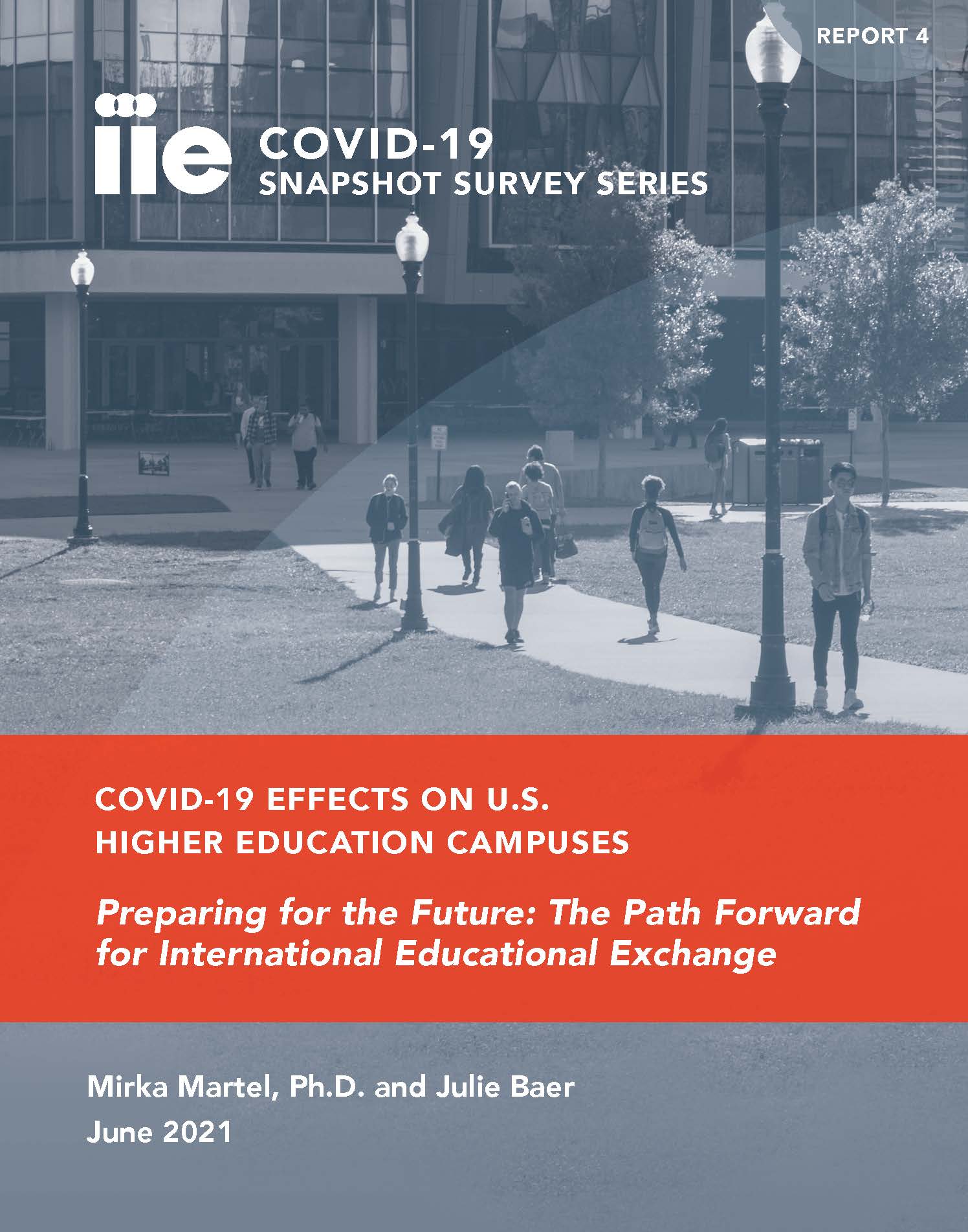 Cover of COVID-19 Snapshot Survey Series Report 4