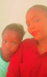 Scholarship Recipients Mother Aida and Daughter Kia (Senegal)