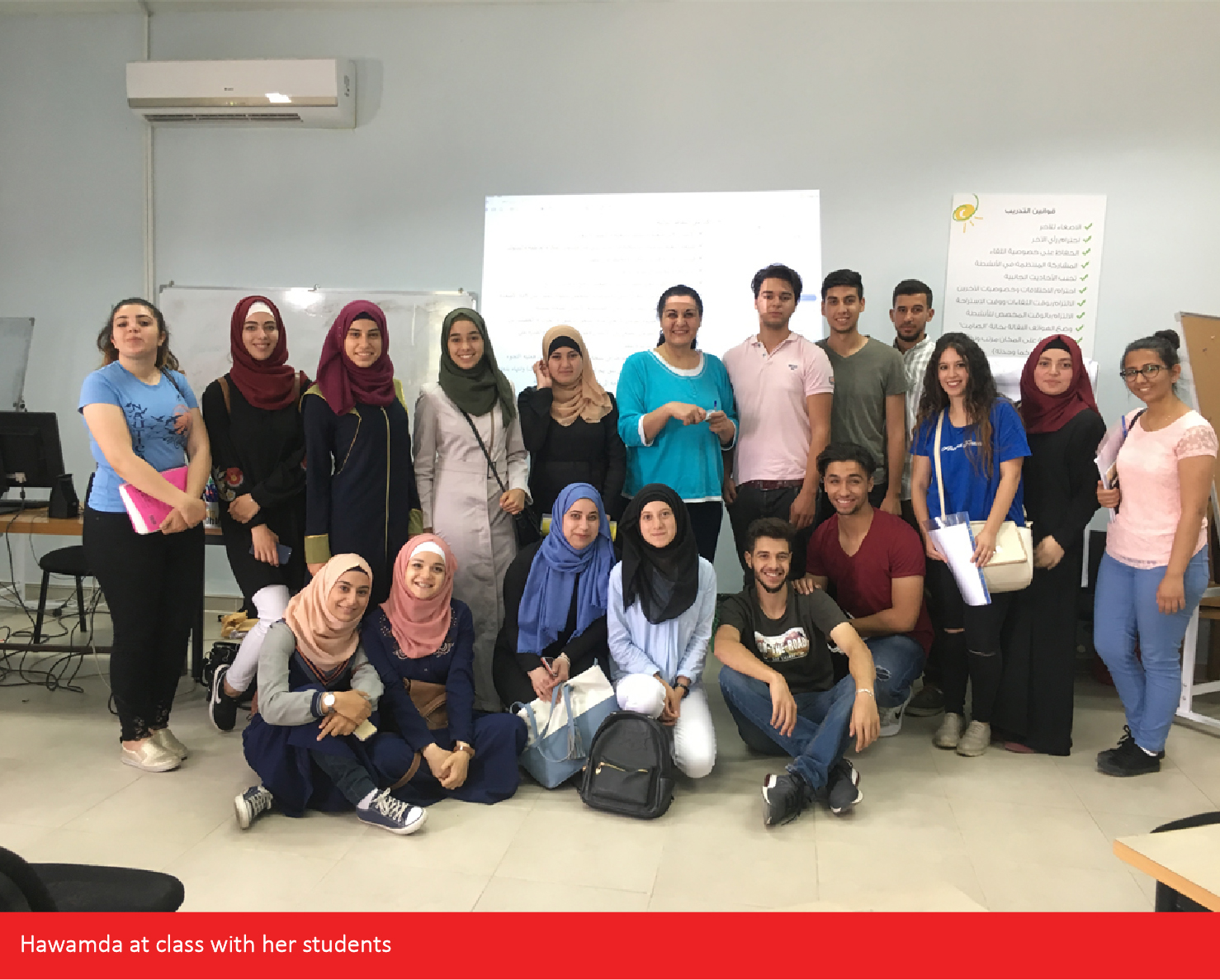 SH, IFP Alumni with students