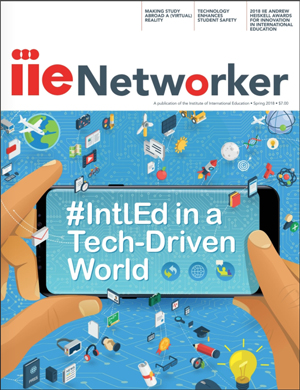IIE Networker Spring 2018 Cover Image