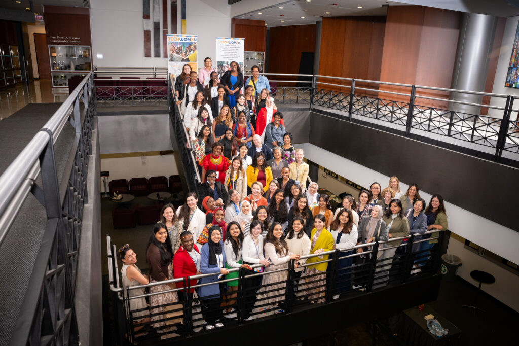 100 TechWomen emerging leaders gather in Chicago for for five weeks of STEM-based co-mentorship.