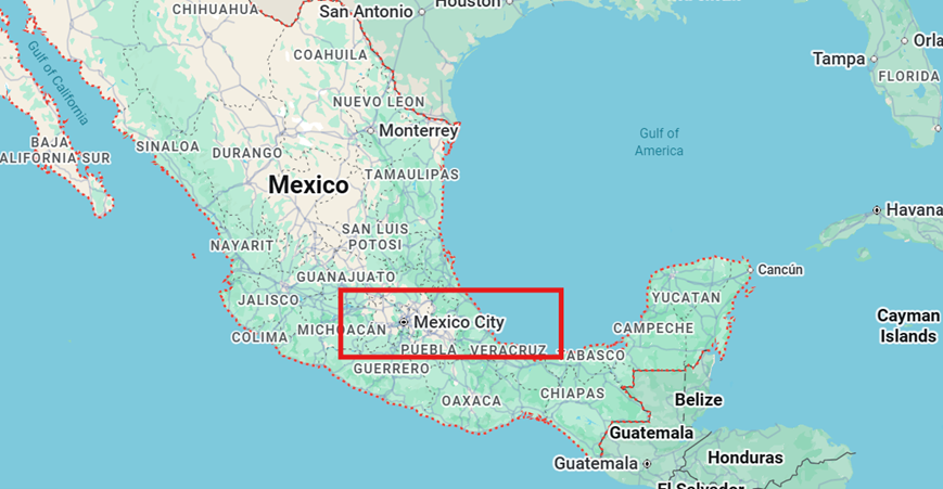 Mexico City Map