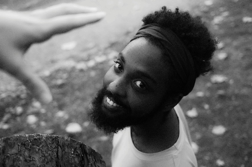 A self-portrait of APF Fellow Aymen Mohamed